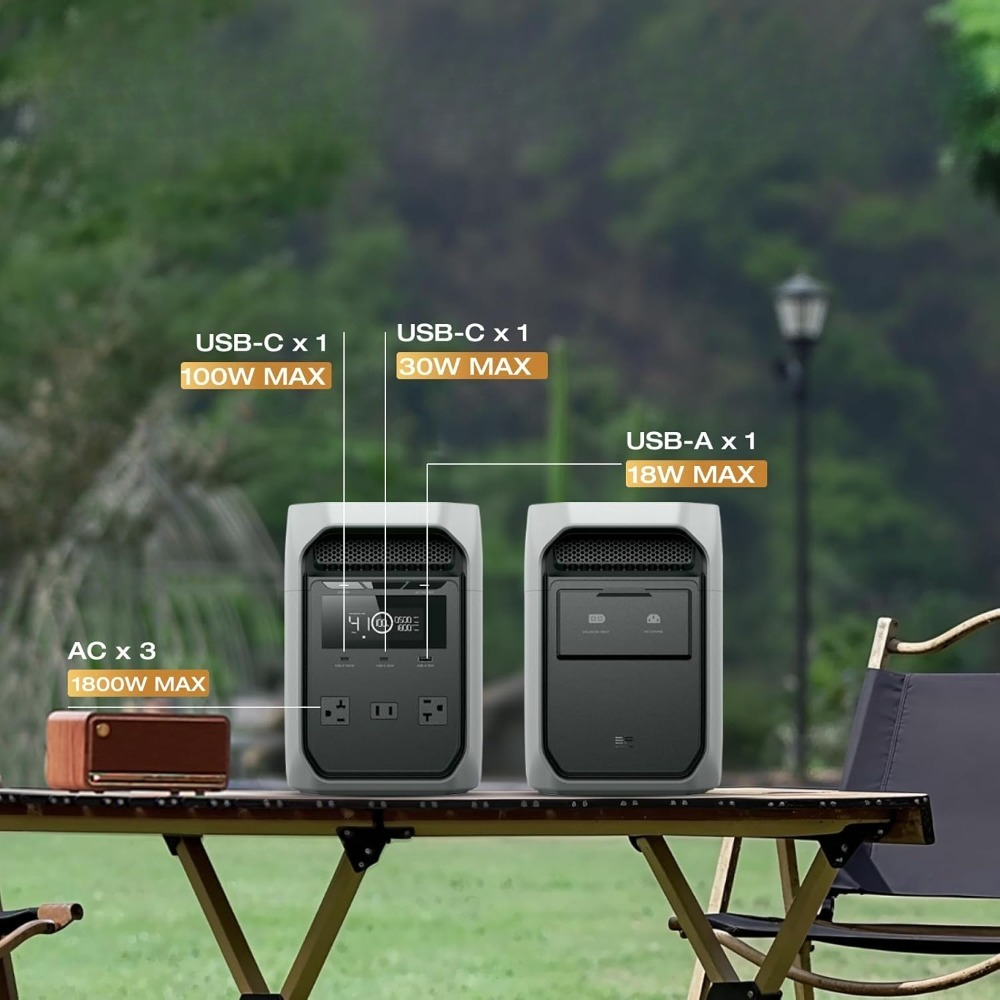 Portable Power Station - Stasiun Daya Portabel 1024Wh Baterai LiFePO4