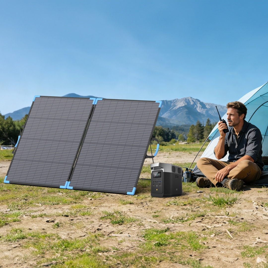 Renewable Energy Resources - E-POWO 20V Panel Surya Bifasial 220W