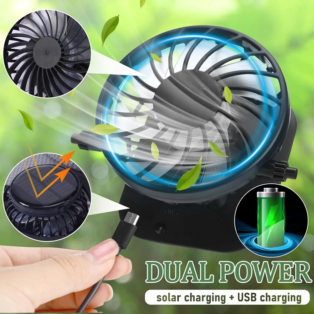 Topi Kipas Tenaga Surya, Topi  - Renewable Energy Fan ulasan dan harga