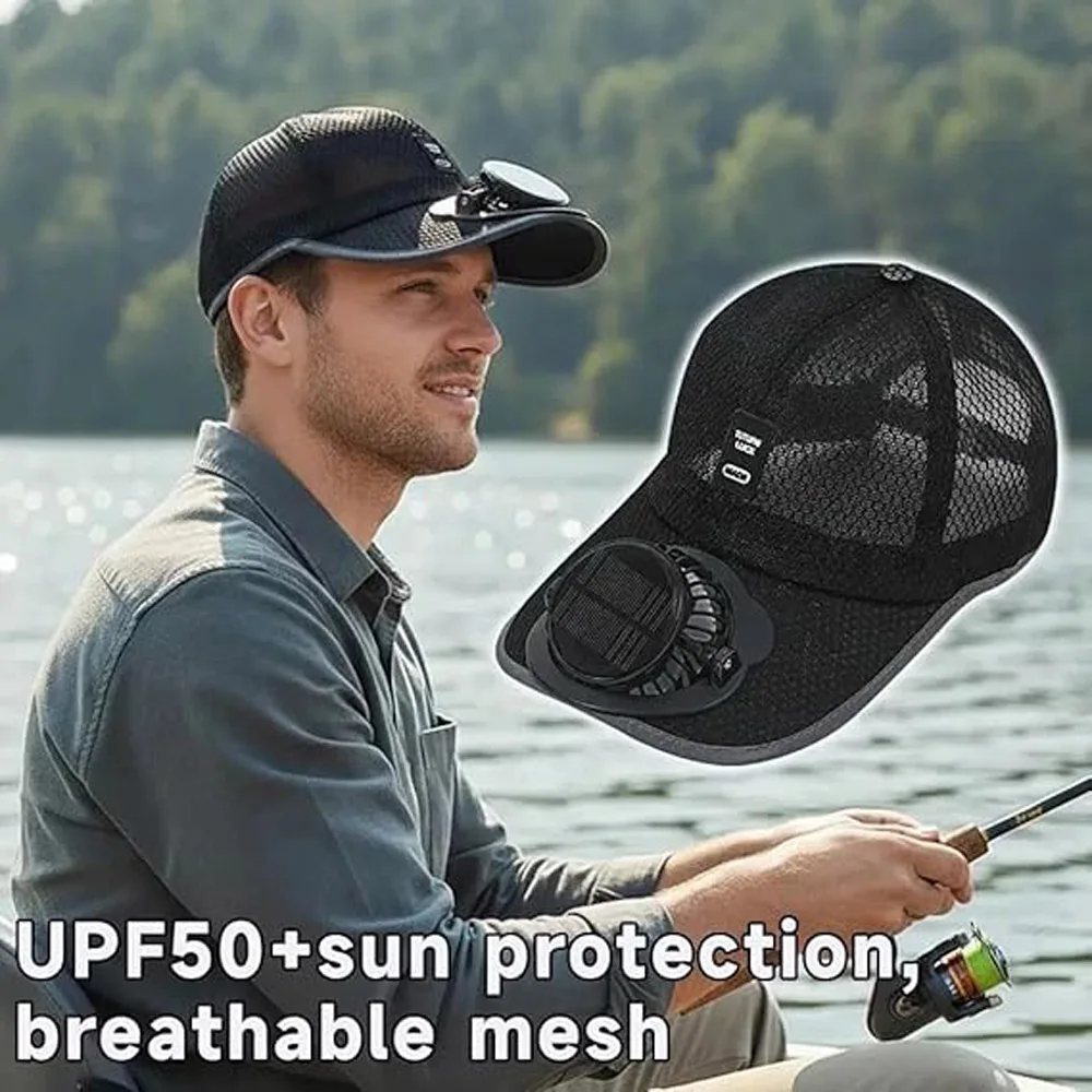 Topi Kipas Tenaga Surya, Topi  - Renewable Energy Fan ulasan dan harga