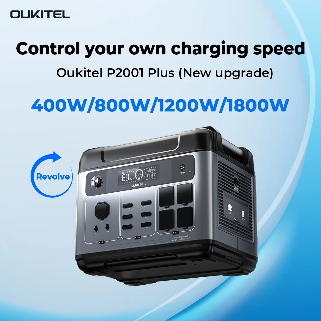 P2001 PLUS 2400W Pembangkit Li - Portable Power Station ulasan dan harga