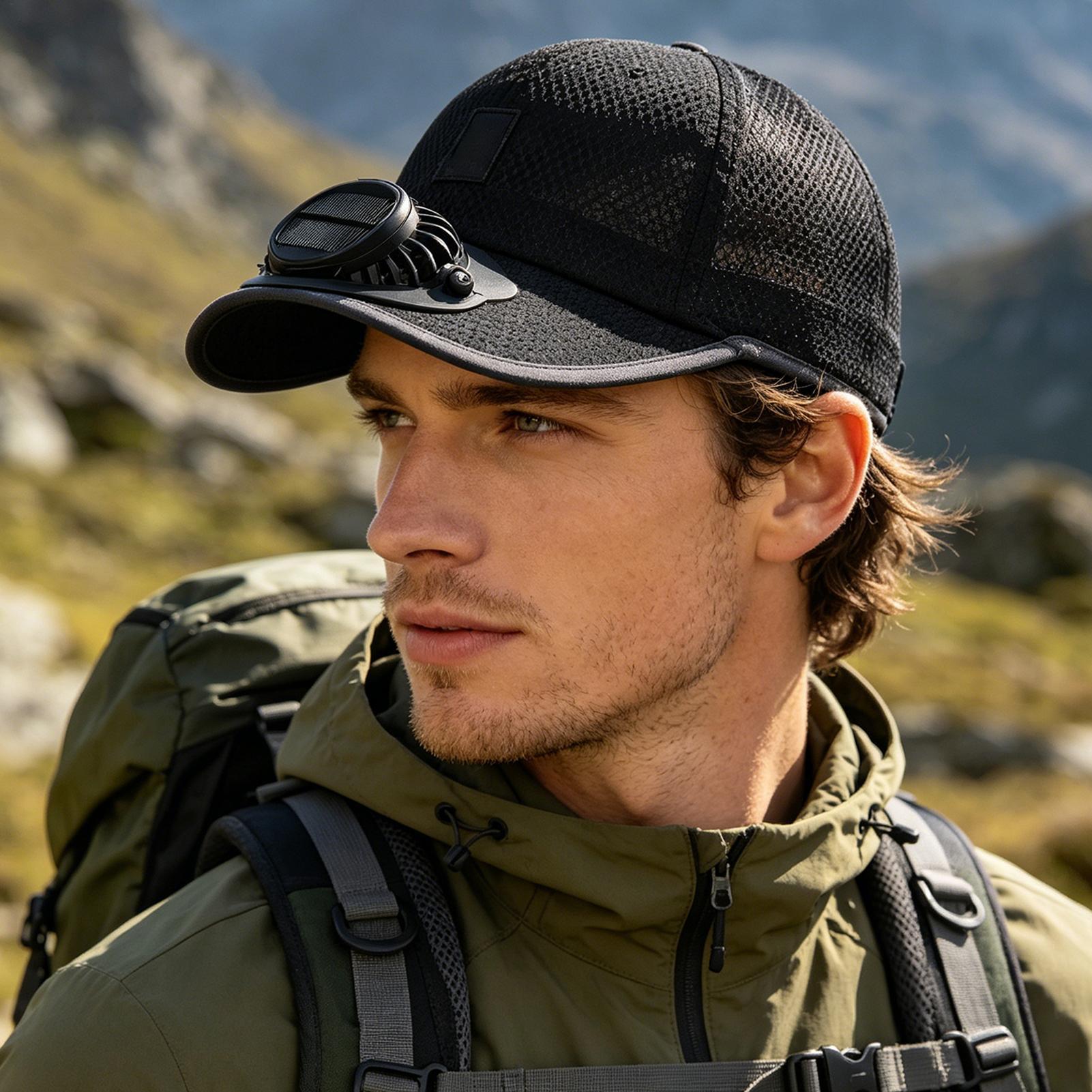 Topi Tenaga Surya dengan Kipas - Renewable Energy Fan ulasan dan harga