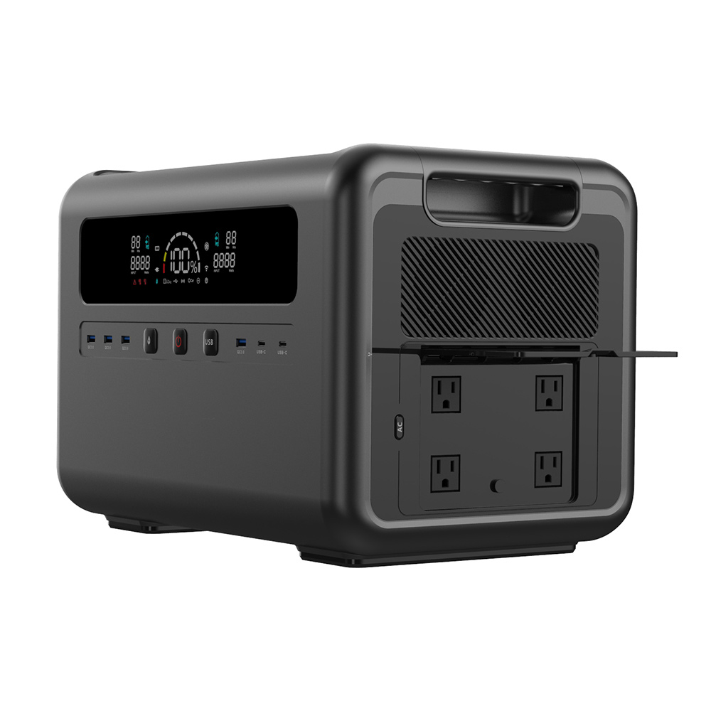 Generator Tenaga Surya 2400W,  - Portable Power Station ulasan dan harga