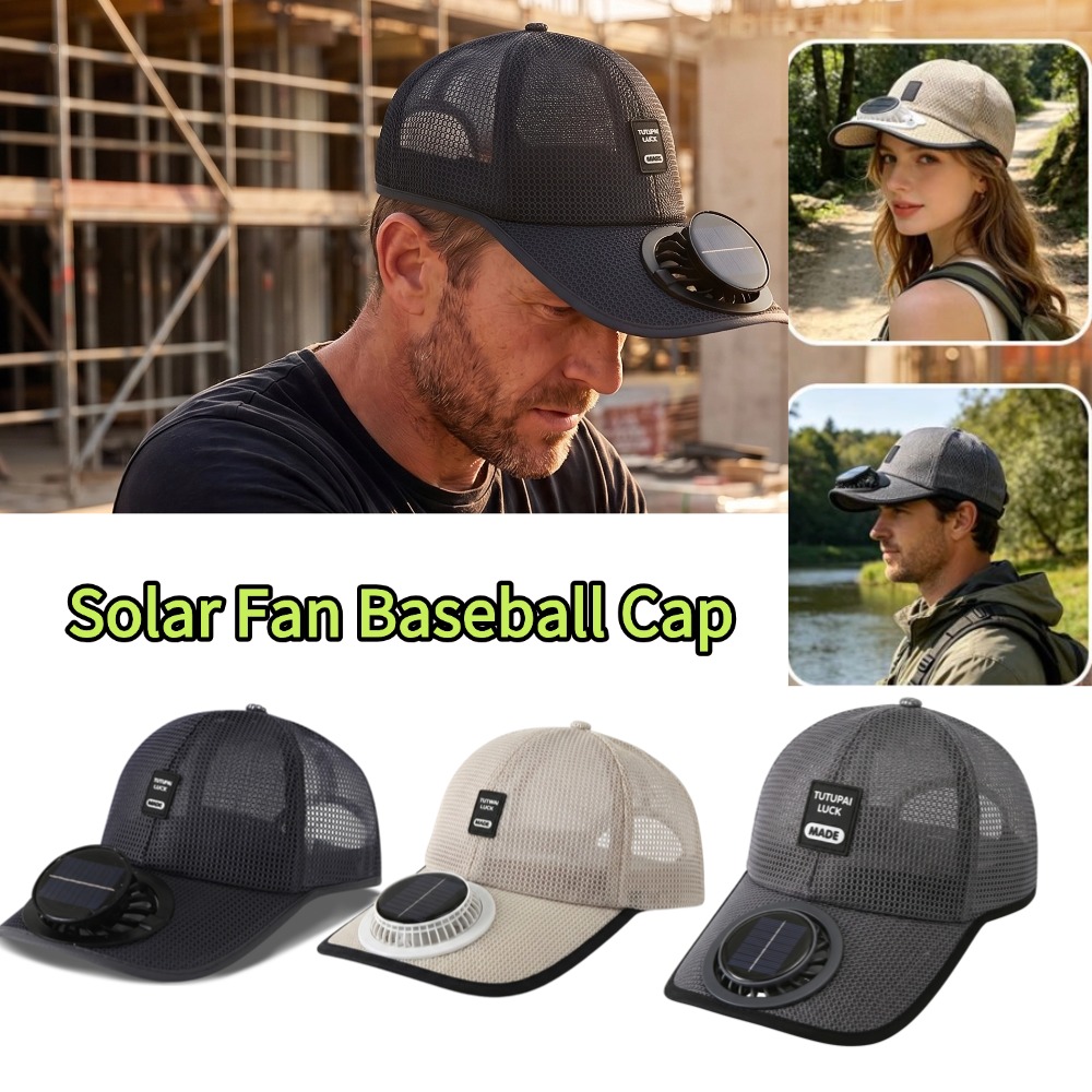 Topi Kipas Tenaga Surya Unisek - Renewable Energy Fan ulasan dan harga