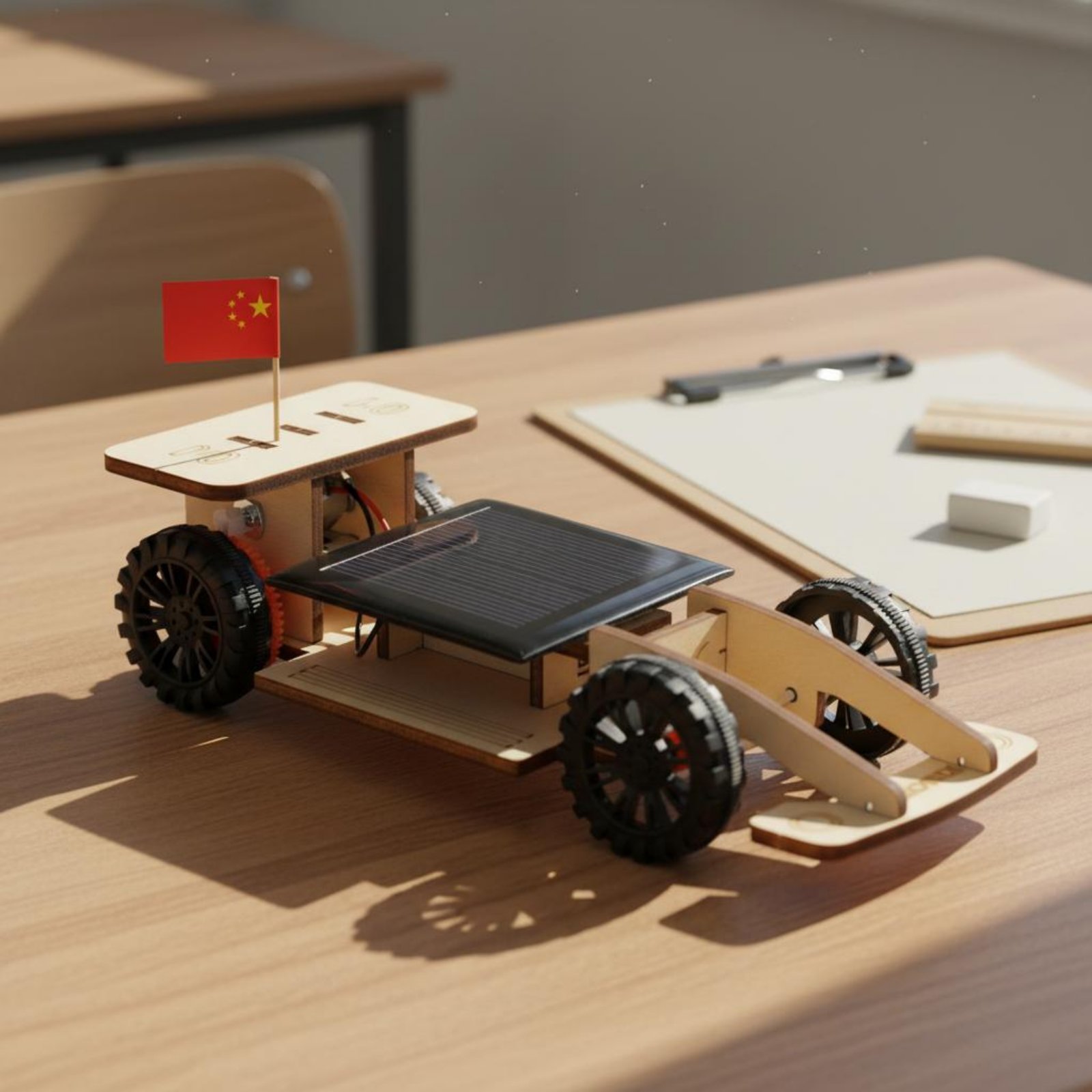 Mobil Tenaga Surya Rakitan Sen - Renewable Energy Transportation ulasan dan harga
